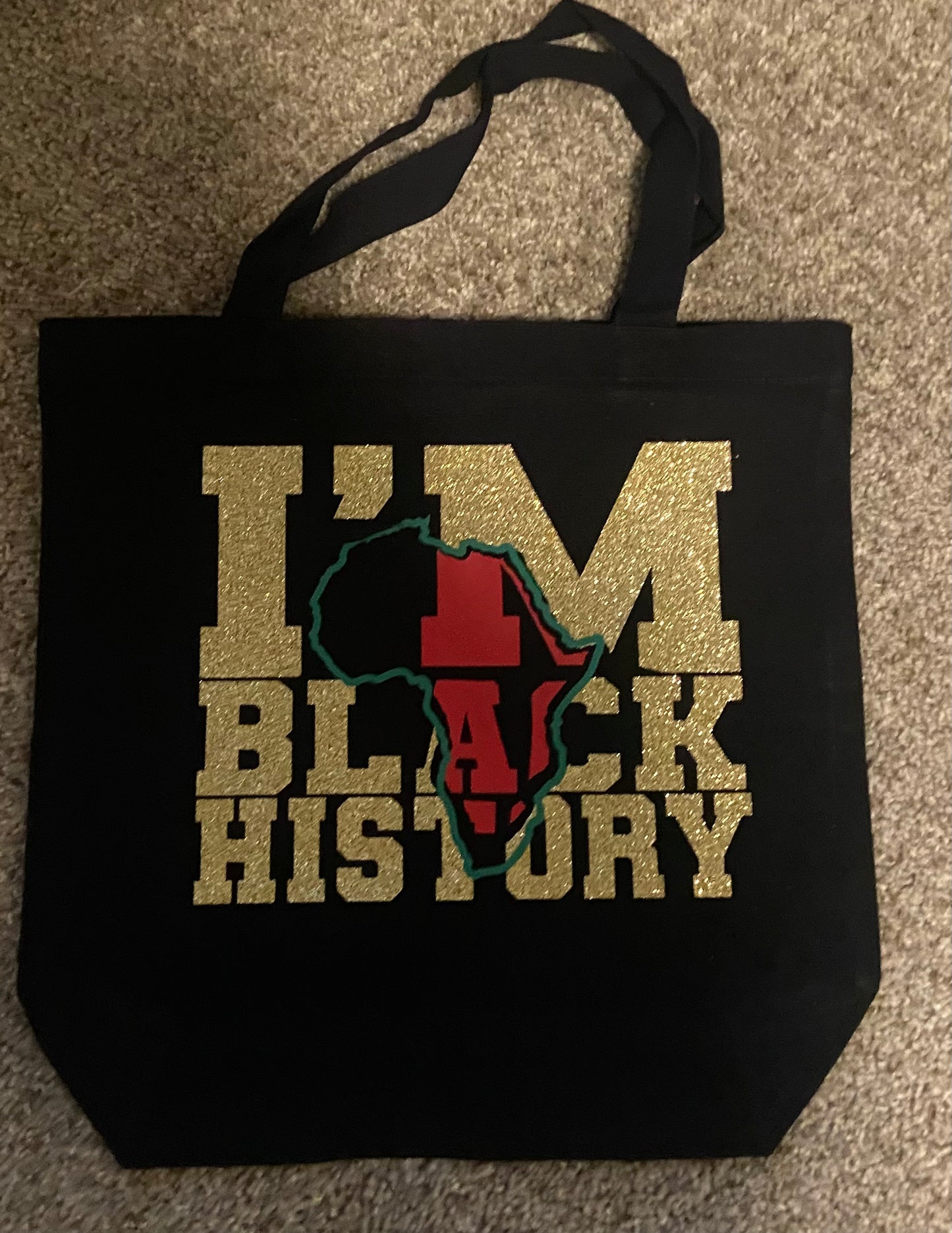 Black history Canvas totes